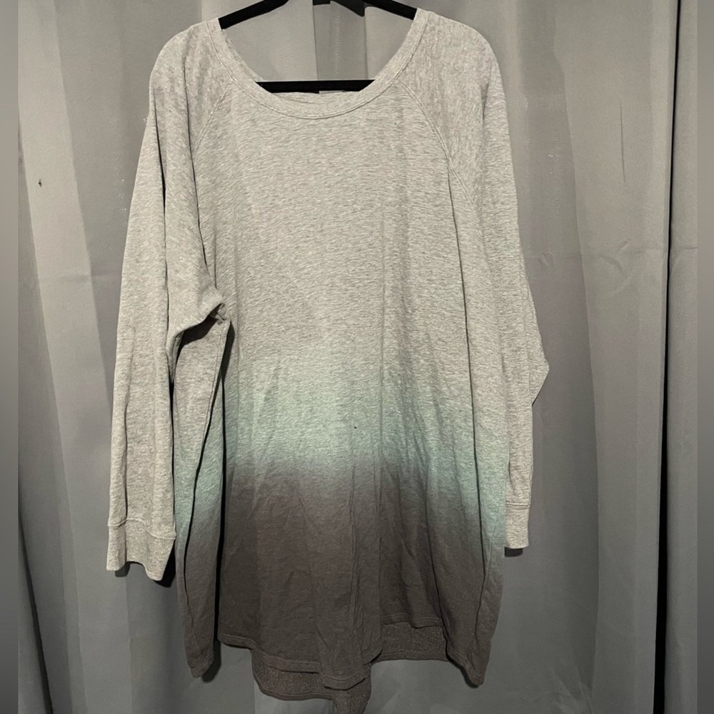 Torrid soft dip dye sweater